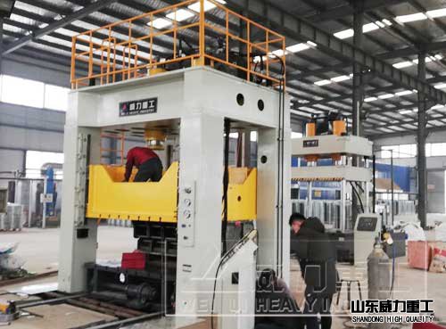 1000噸模具研配液壓機(jī)-SMC框架汽車(chē)配件模壓機(jī)