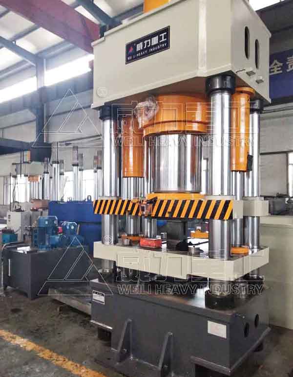 800噸四梁四柱液壓機，稀土合金粉末成型液壓機