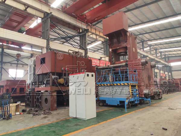 5000噸挖掘機(jī)斗齒鍛造液壓機(jī)