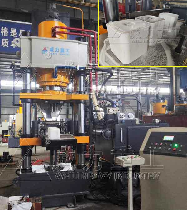 400噸舔鹽壓塊液壓機(jī)