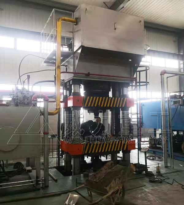 500噸硅酸鈣板成型液壓機(jī)