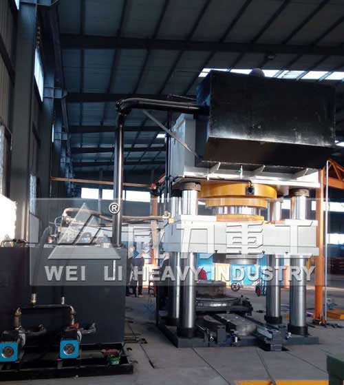 2500噸增強(qiáng)聚丙烯濾板模壓成型液壓機(jī)