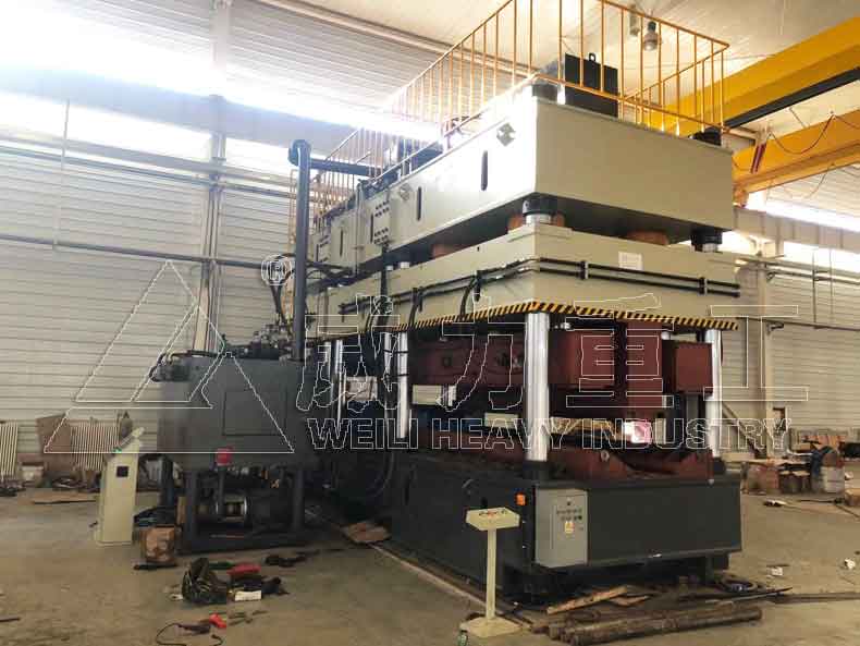 2800噸波紋鋼腹板冷壓成型液壓機(jī)